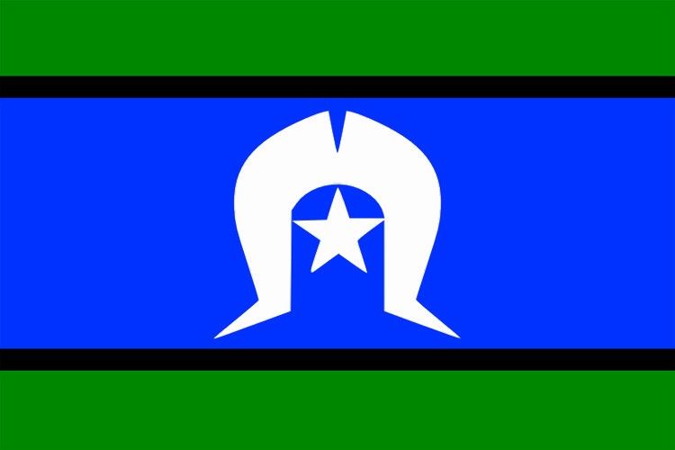 The Torres Strait Islanders Flag